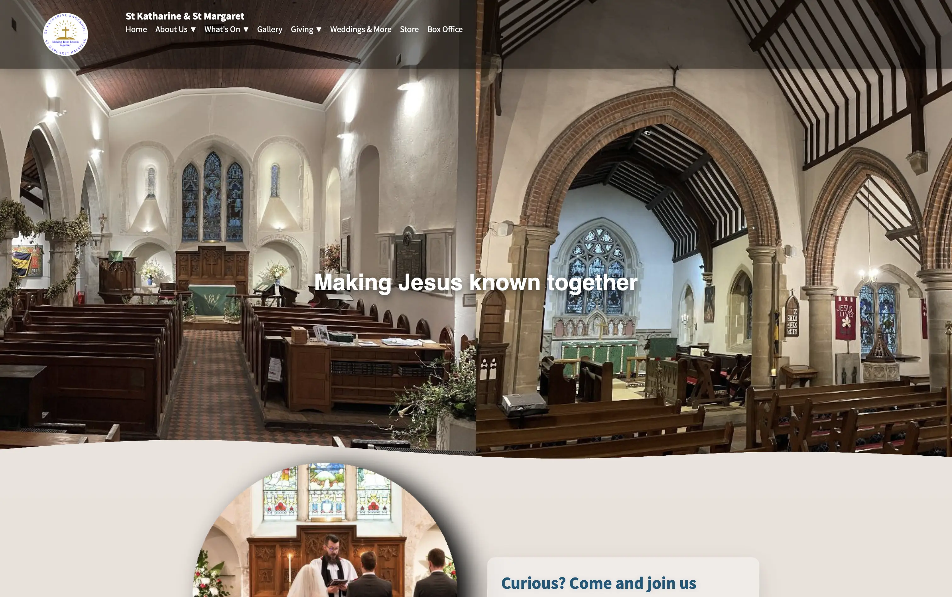 Church website project